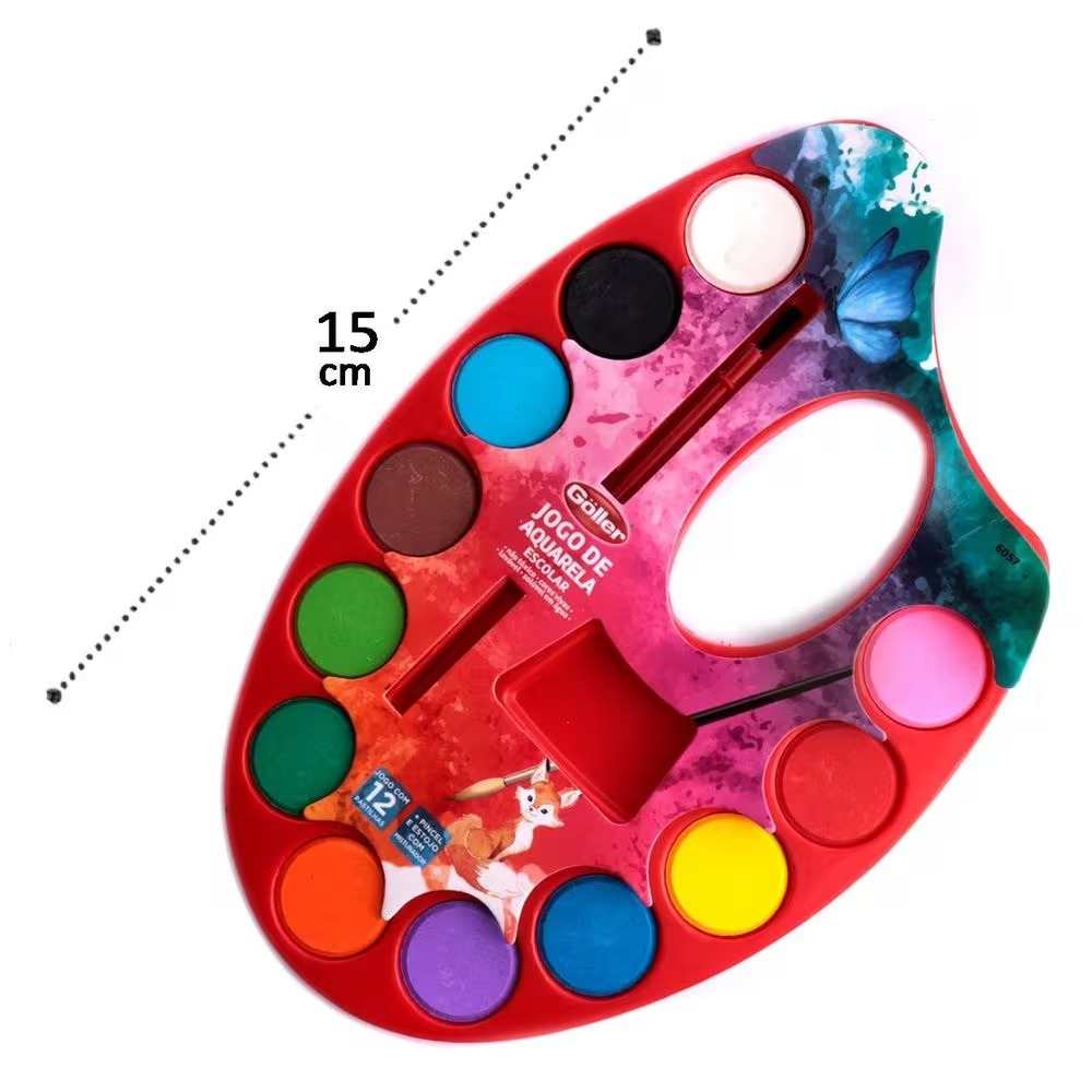 AQUARELA C/ 12 GOLLER 1157